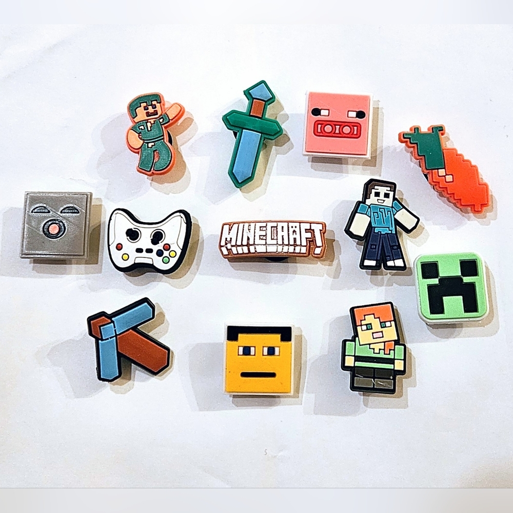 NEW Minecraft Jibbitz Charms for Crocs